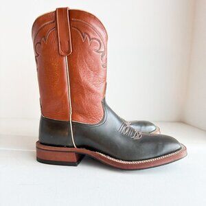 Anderson Bean Boot Company Handmade Square Toe Western Boots 11